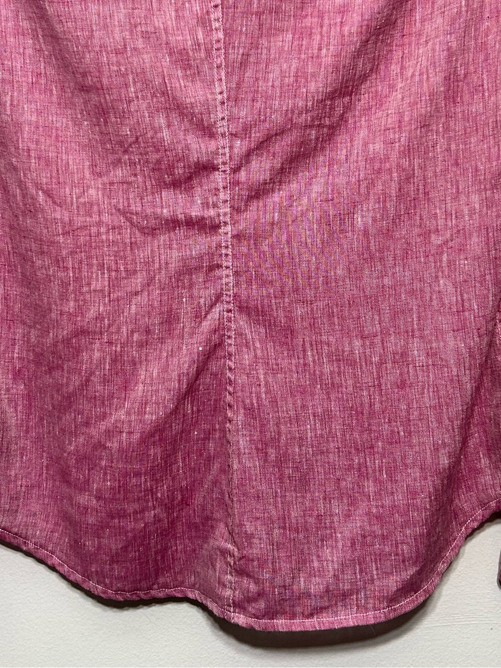 Frank and Eileen 100% Linen Barry Long Sleeve Button Up Shirt Womens Size XS - Picture 8 of 13